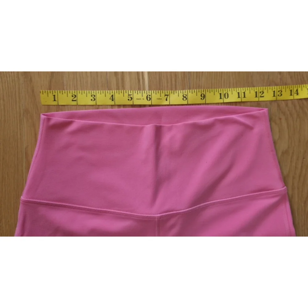 Lululemon Align High Rise Pant 27 Pink Nulu Yoga Leggings Womens 8 - Picture 4 of 5